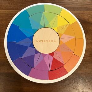 Lovevery Colorful Wooden Puzzle for Kids